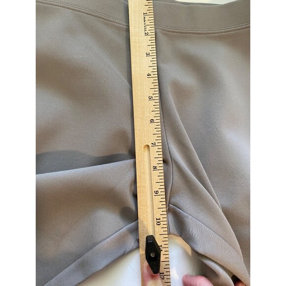 H By Halston Leggings Womens MP Gray Mid-Rise Ankle Pull On Stretch Yoga Pants - Picture 9 of 14